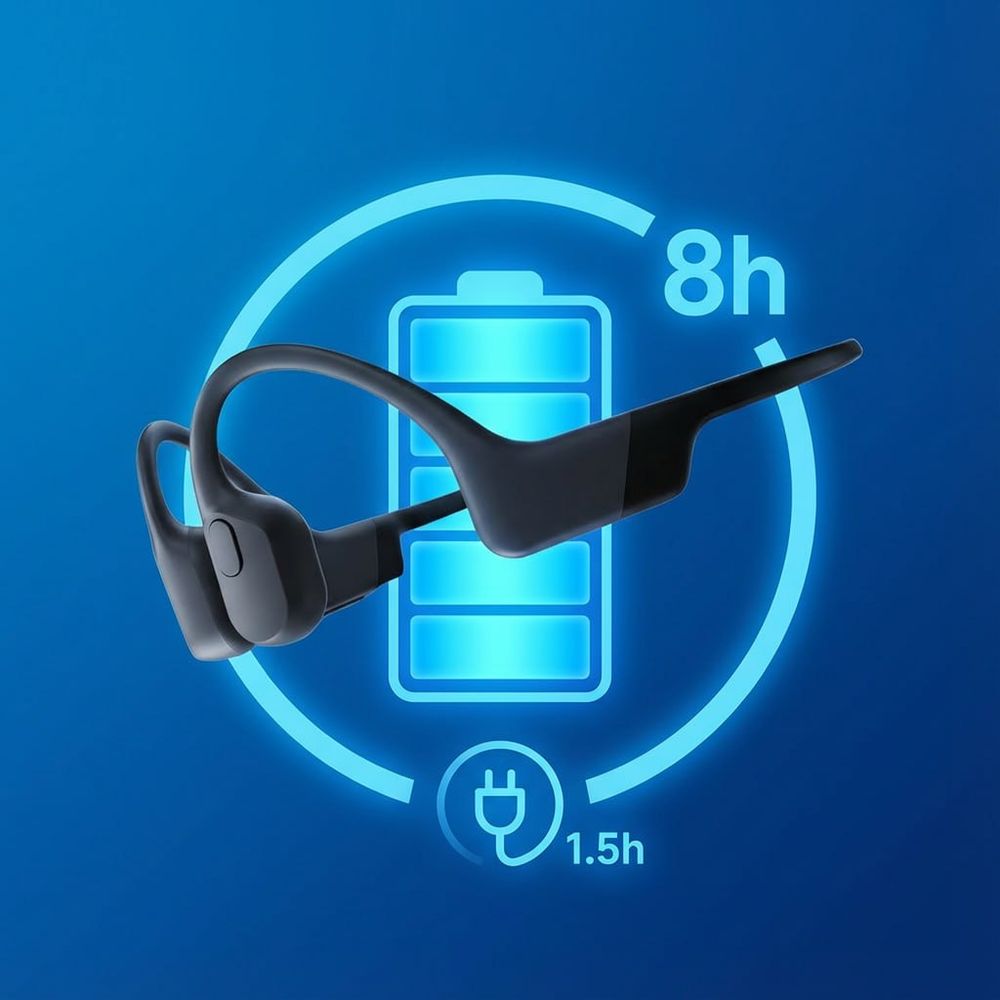 Battery icon showing 8 hours of power for YUNPSO earphones
